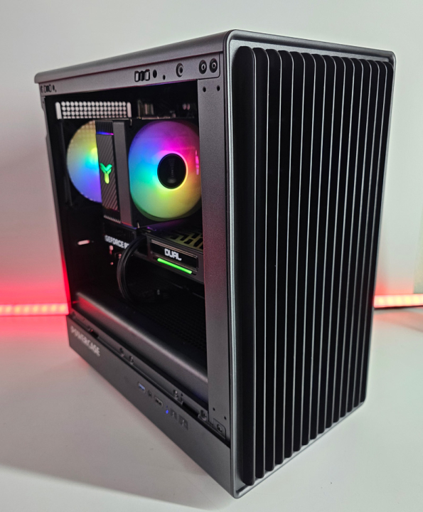 Powercase Mistral Micro C4B ARGB Black