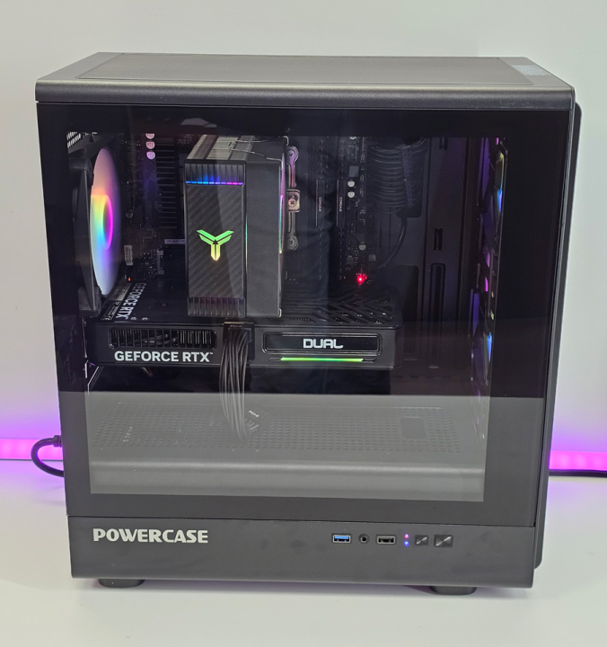 Powercase Mistral Micro C4B ARGB Black