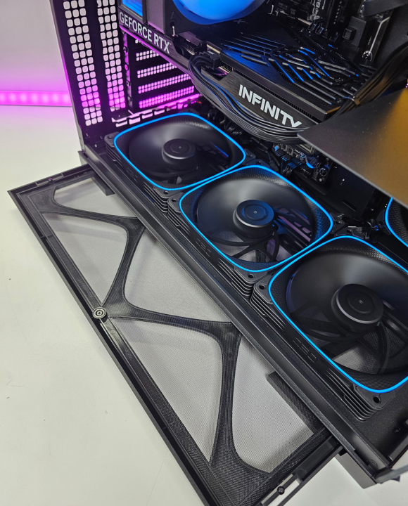 Корпус GEOMETRIC FUTURE Model 5 Black Yellow